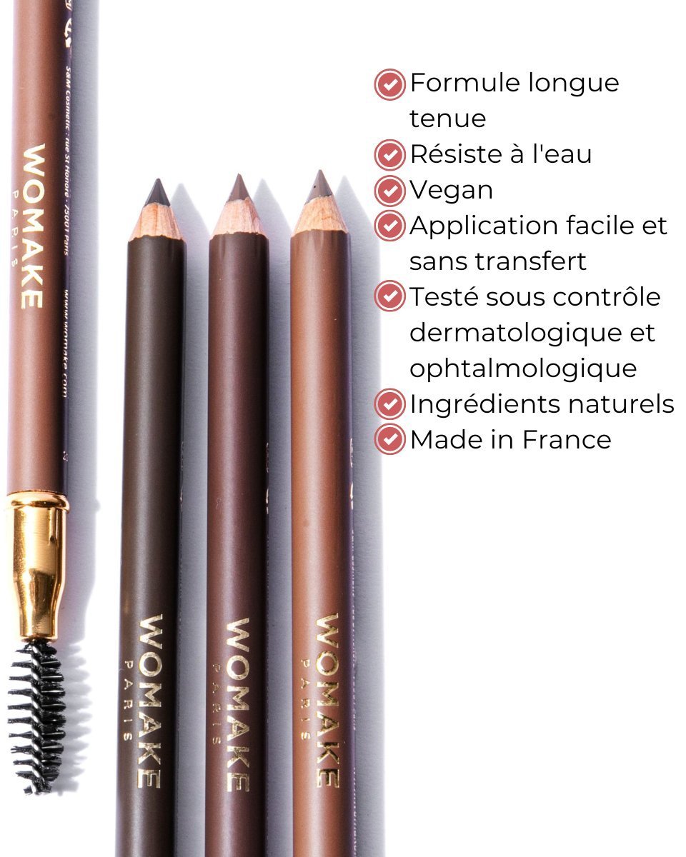 crayon sourcils brun 1 - Womake