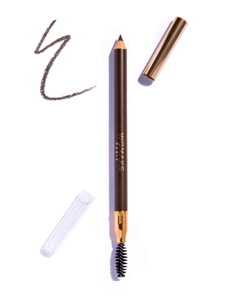 Crayon à Sourcils Plat Handaiyan + Brosse Spirale - Teintes Assorties (brun, Gris, Noir) - Effet Mat, Longue Tenue - Neuf